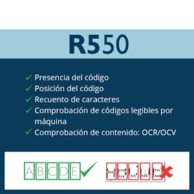 Codificadora/Impresora R550